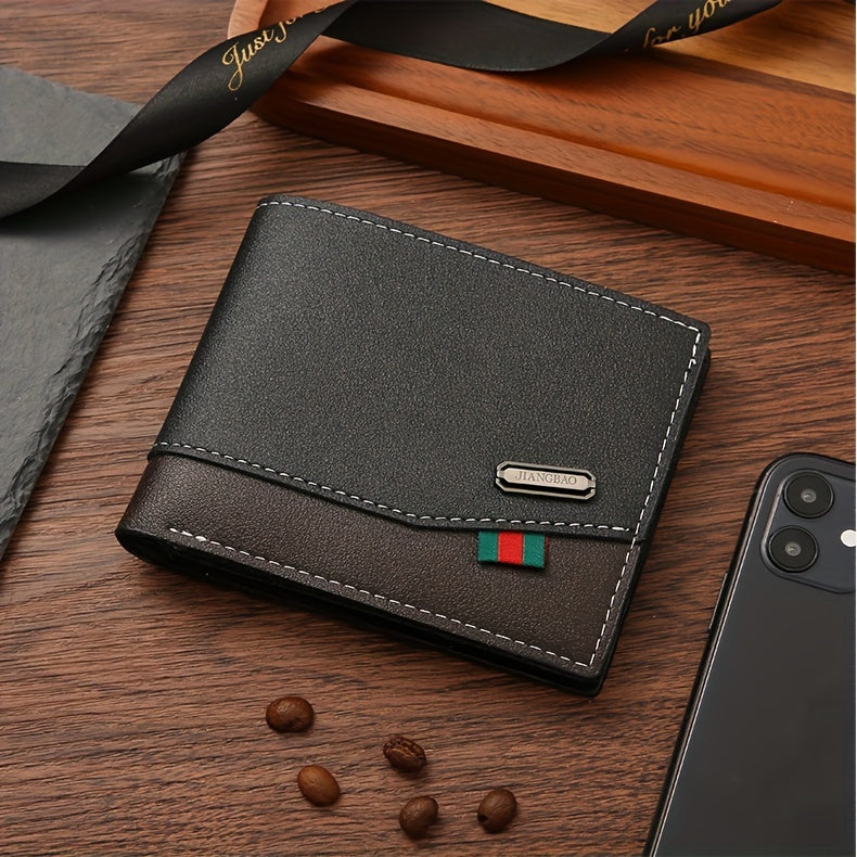 New Men's Fashion Casual Money Clip and Coins Purse