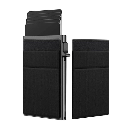 Men's RFID Blocking Ultra-Slim Wallet with Coin Slot