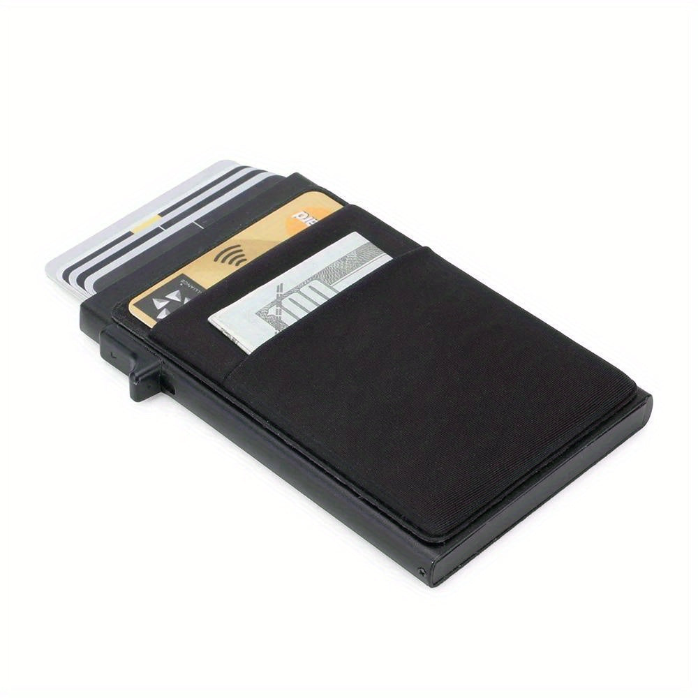 Men's RFID Blocking Ultra-Slim Wallet with Coin Slot