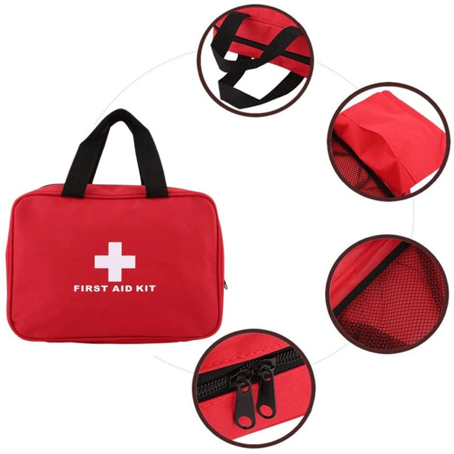 🚑 184pcs First Aid Kit - Portable & Comprehensive Emergency Medical Supplies 🌟 - Merkanny