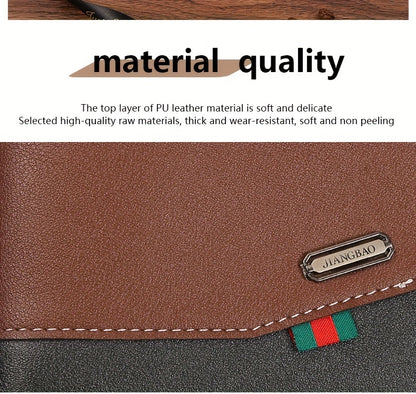 New Men's Fashion Casual Money Clip and Coins Purse