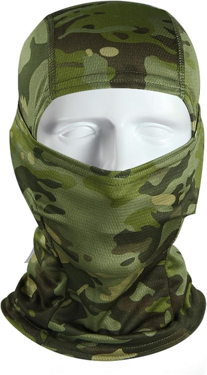 Tactical Camo Face Mask for Cycling and Hunting