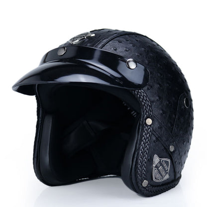 Optimize product title: Retro Male Motorcycle Helmet