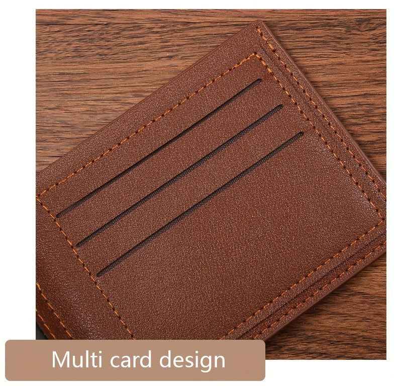 New Men's Fashion Casual Money Clip and Coins Purse