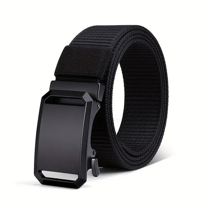 Premium Canvas Belt Automatic Buckle Men's & Women's Tactical Belt