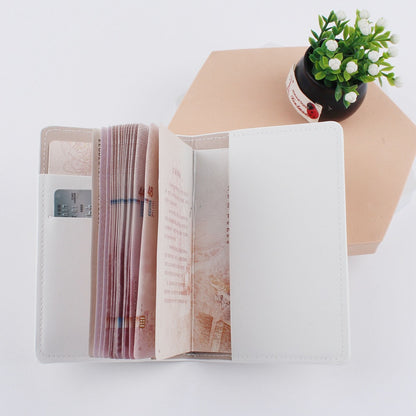 Leather Passport Holder Covers Case Waterproof Travel Credit Card Wallet Cute Passport Book for Women/Men Passport Cover