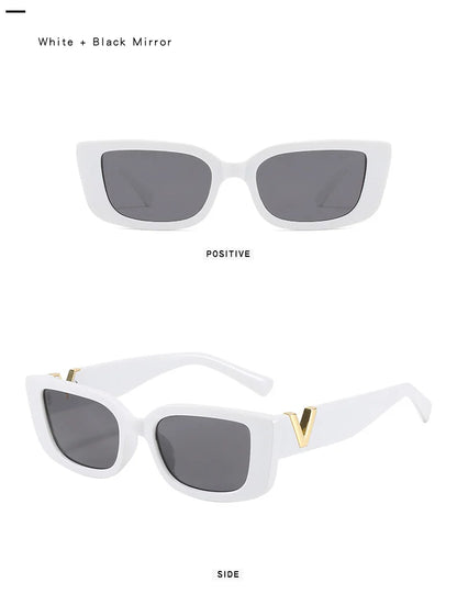 Retro Cool Small Frame Cat Eye Sunglasses - Luxury Fashion for Men and Women