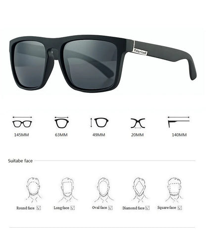 Luxury Brand Designer Polarized Sunglasses - Men and Women