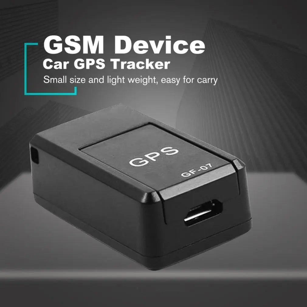 Mini Magnetic Car Vehicle GSM GPRS GPS Tracker Locator Real Time Tracking Portable Car GPS Trackers GF-07 Tracking Device