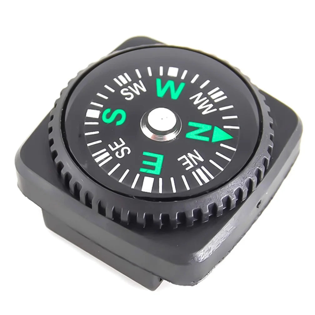 Portable Mini Wristband Compass Waterproof for Outdoor Activities like Hiking Travel Camping Emergency Survival Navigation