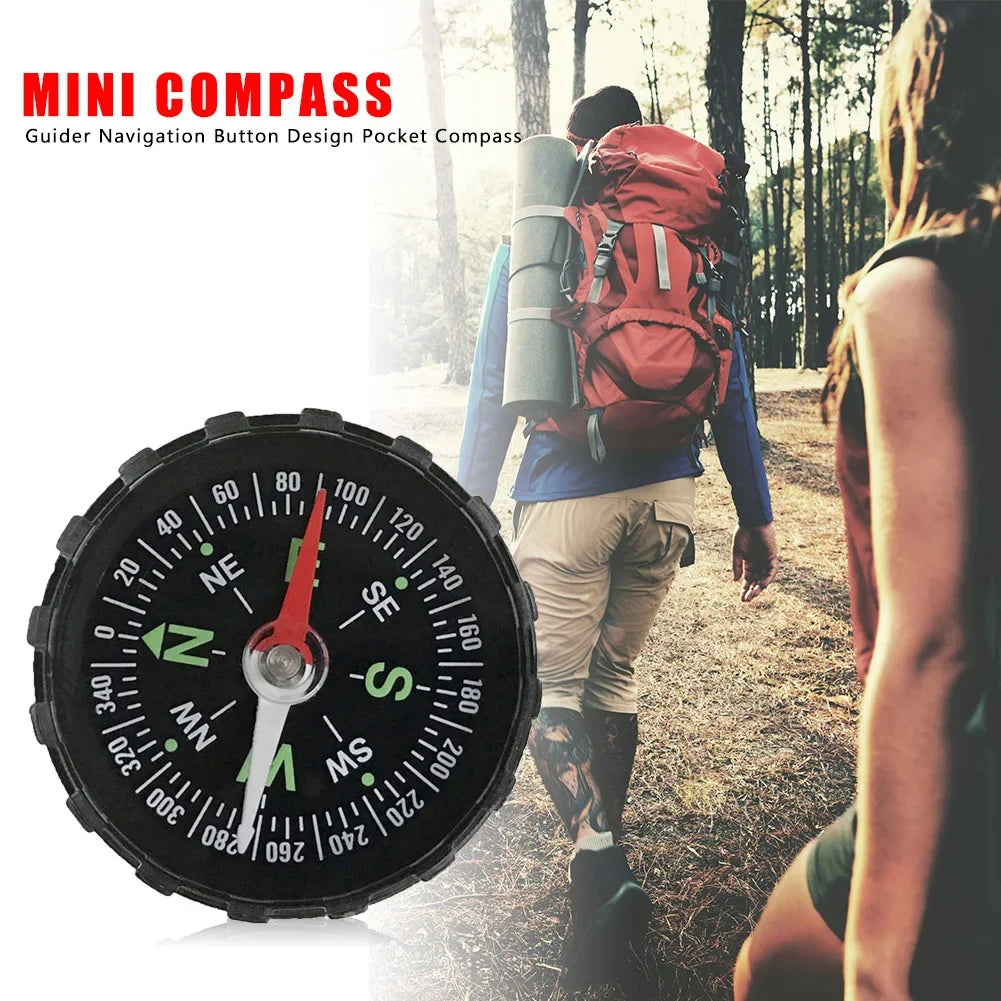 Portable 45mm Handheld Compass for Outdoor Sports Climbing Hiking Camping Navigation Emergency Survival Tool