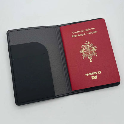 Cute Personalised Passport Cover for Couples with Names Engraved Short Eye Catching Design for Women