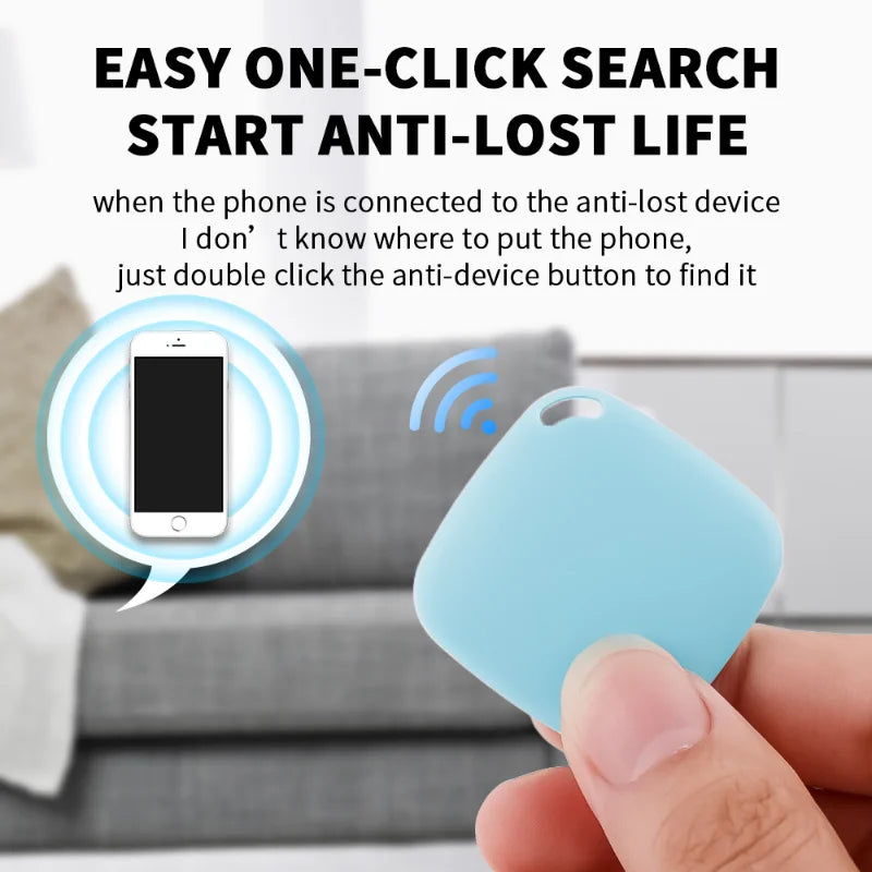 Mini GPS Tracker Smart Tag Childs Key Bag Child Pets Luggage Finder Location Record Wireless Bluetooth Anti-lost Alarm Device