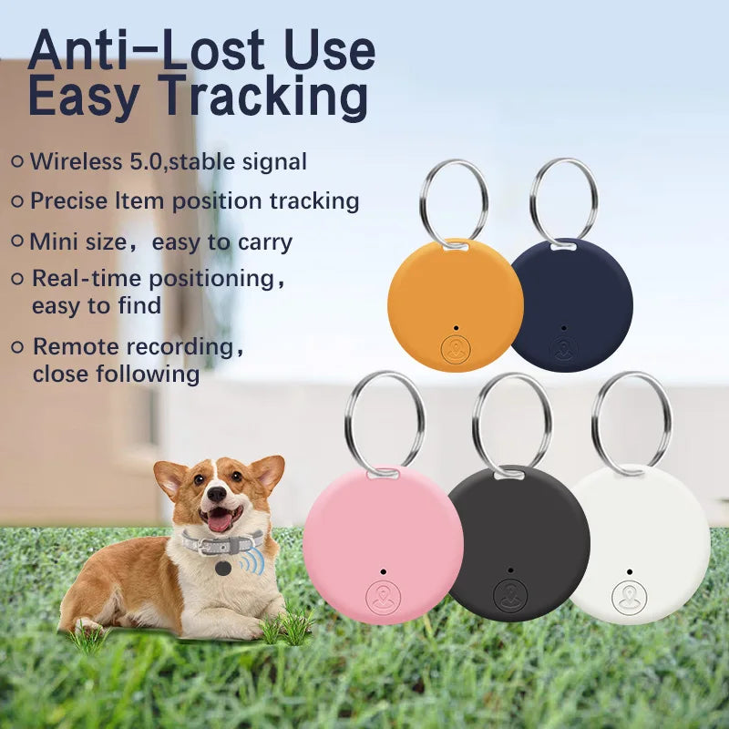 Mini Tracking Device Tag Key Child Finder Pet Tracker Location BT 5.0 Smart Anti-lost Alarm Accessory