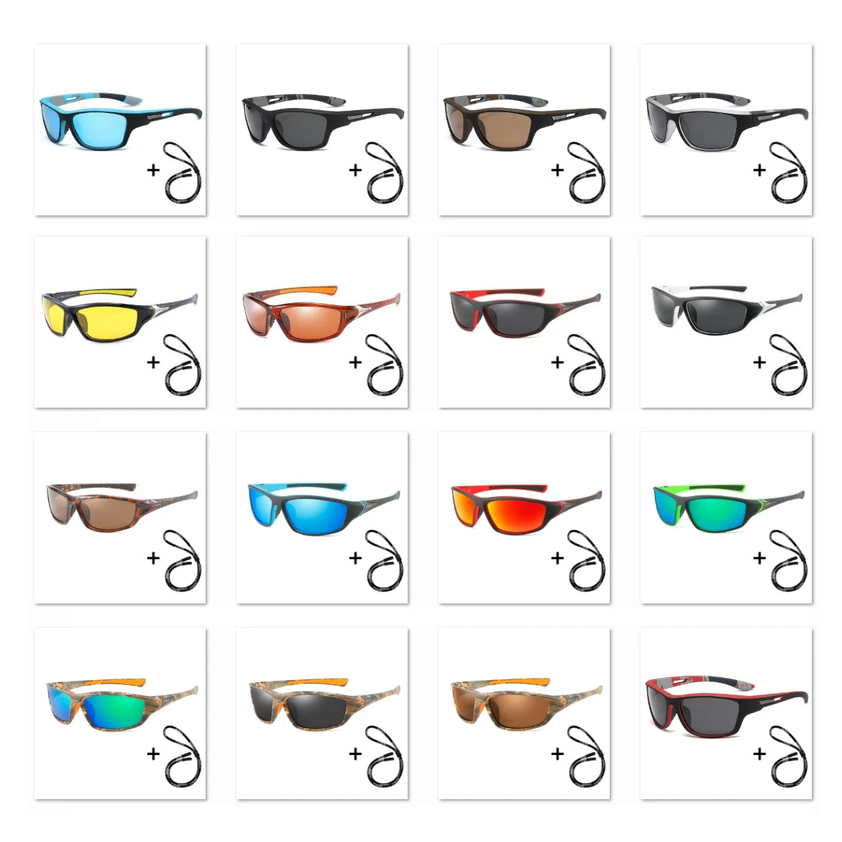 2023 High Definition Polarized Sunglasses for Men and Women - Outdoor Sports and Fishing Eyewear