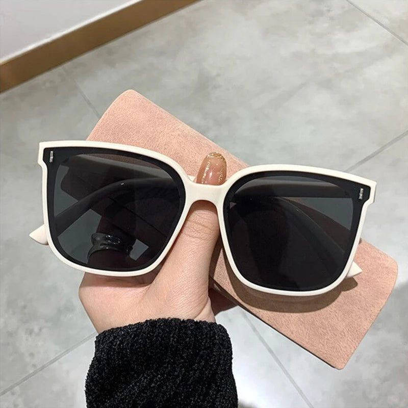 New Small Square Sunglasses - Retro Candy Colors for Women