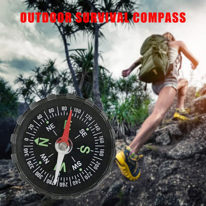 Portable 45mm Handheld Compass for Outdoor Sports Climbing Hiking Camping Navigation Emergency Survival Tool