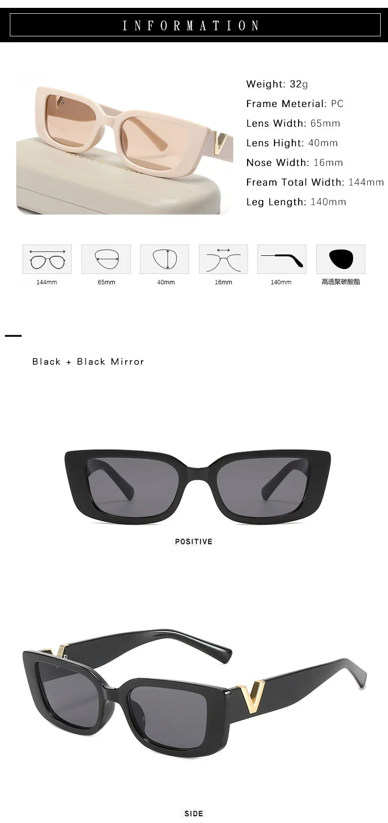 Retro Cool Small Frame Cat Eye Sunglasses - Luxury Fashion for Men and Women