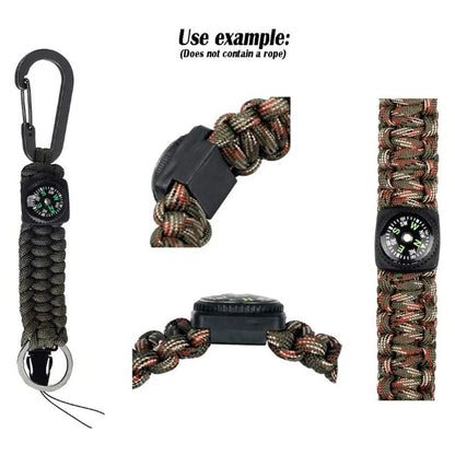 Portable Mini Wristband Compass Waterproof for Outdoor Activities like Hiking Travel Camping Emergency Survival Navigation