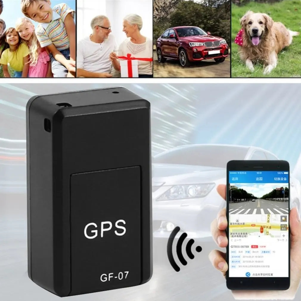 Mini Magnetic Car Vehicle GSM GPRS GPS Tracker Locator Real Time Tracking Portable Car GPS Trackers GF-07 Tracking Device