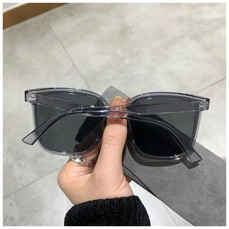 New Small Square Sunglasses - Retro Candy Colors for Women