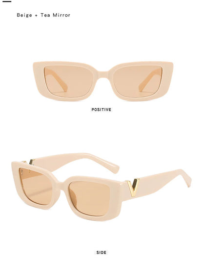 Retro Cool Small Frame Cat Eye Sunglasses - Luxury Fashion for Men and Women