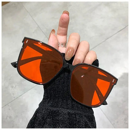 New Small Square Sunglasses - Retro Candy Colors for Women