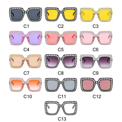 Crystal Children Sunglasses - Trendy Retro Fashion