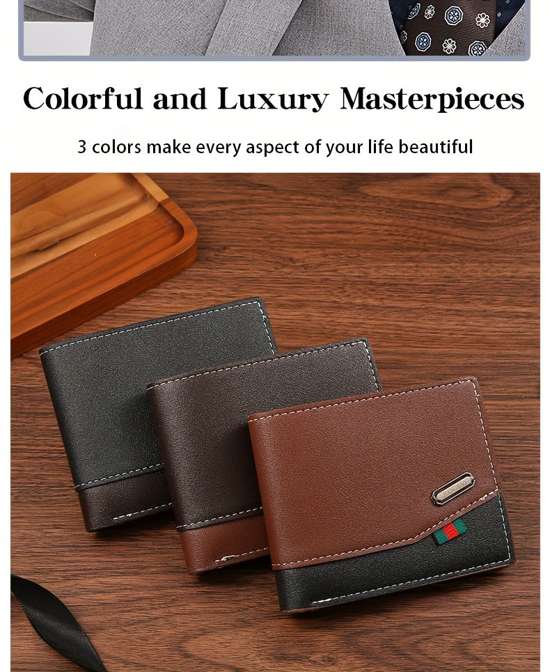 New Men's Fashion Casual Money Clip and Coins Purse