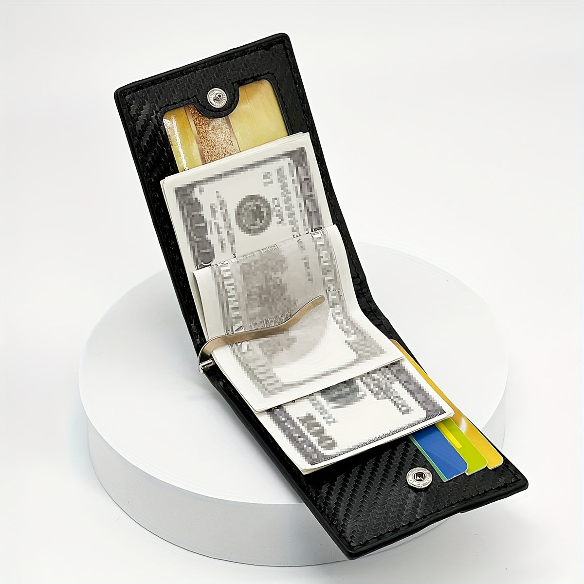 Slim and Stylish Men's Money Clip Wallet