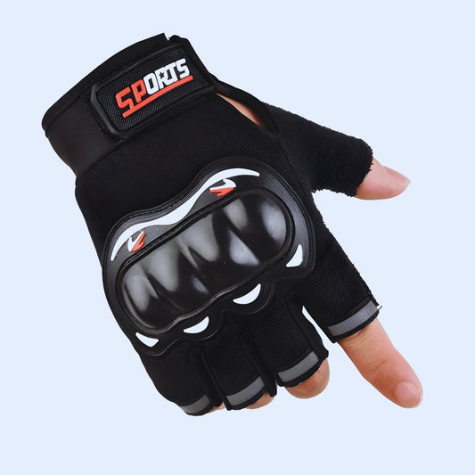 Breathable Half-Finger Fitness Gloves - Perfect for Weightlifting, Cycling, and Gym Workouts - Merkanny