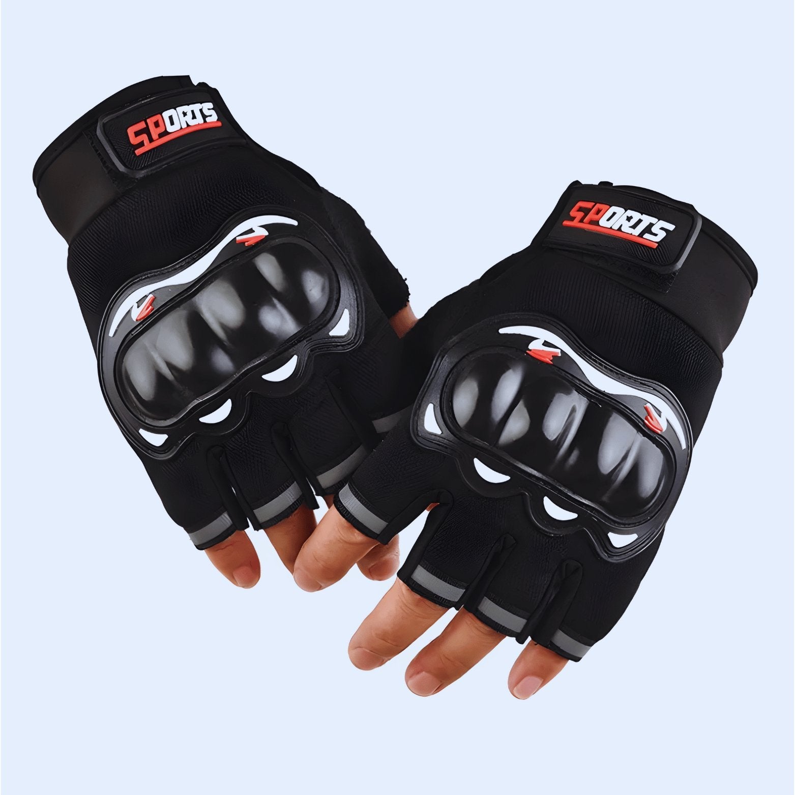 Breathable Half-Finger Fitness Gloves - Perfect for Weightlifting, Cycling, and Gym Workouts - Merkanny