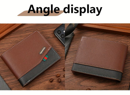 New Men's Fashion Casual Money Clip and Coins Purse