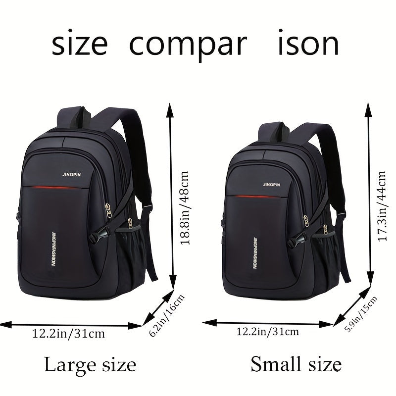 Large Capacity Leisure Schoolbag Simple Backpack for Travel Short and Eye Catching Design