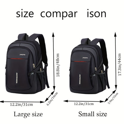 Large Capacity Leisure Schoolbag Simple Backpack for Travel Short and Eye Catching Design