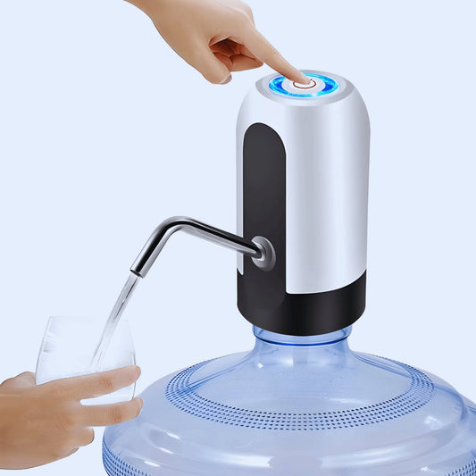 🚰 Portable 5 Gallon Water Dispenser - USB Rechargeable Pump for Easy Drinking 🌿 - Merkanny