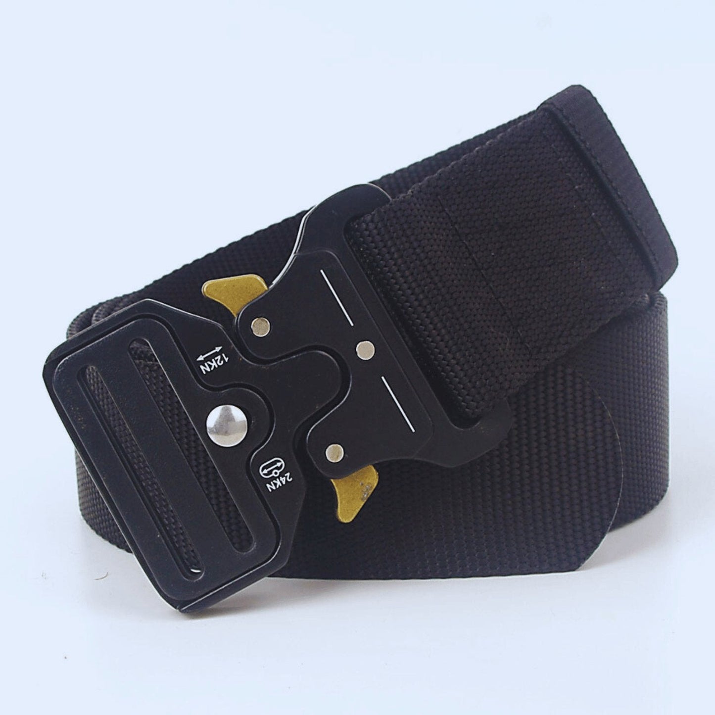 🛠️🌄 Rugged Tactical Belt for Men - Nylon Web with Quick-Release Buckle for Outdoor & EDC 🚀🔧 - Merkanny