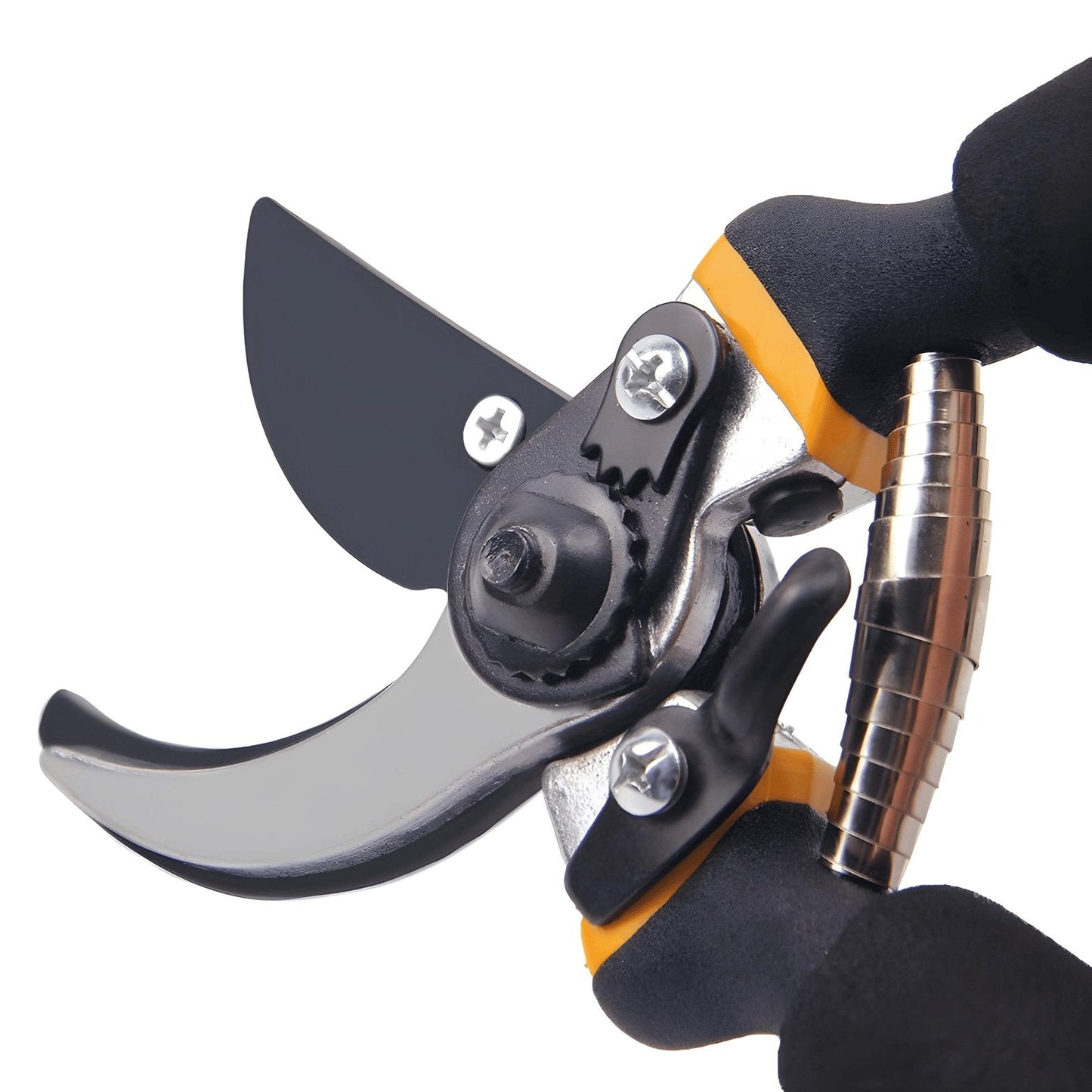 Titanium Pruning Shears - Hand Gardening Plant Scissor - Ultra Sharp Branch Pruner & Trimmer Tools - Merkanny