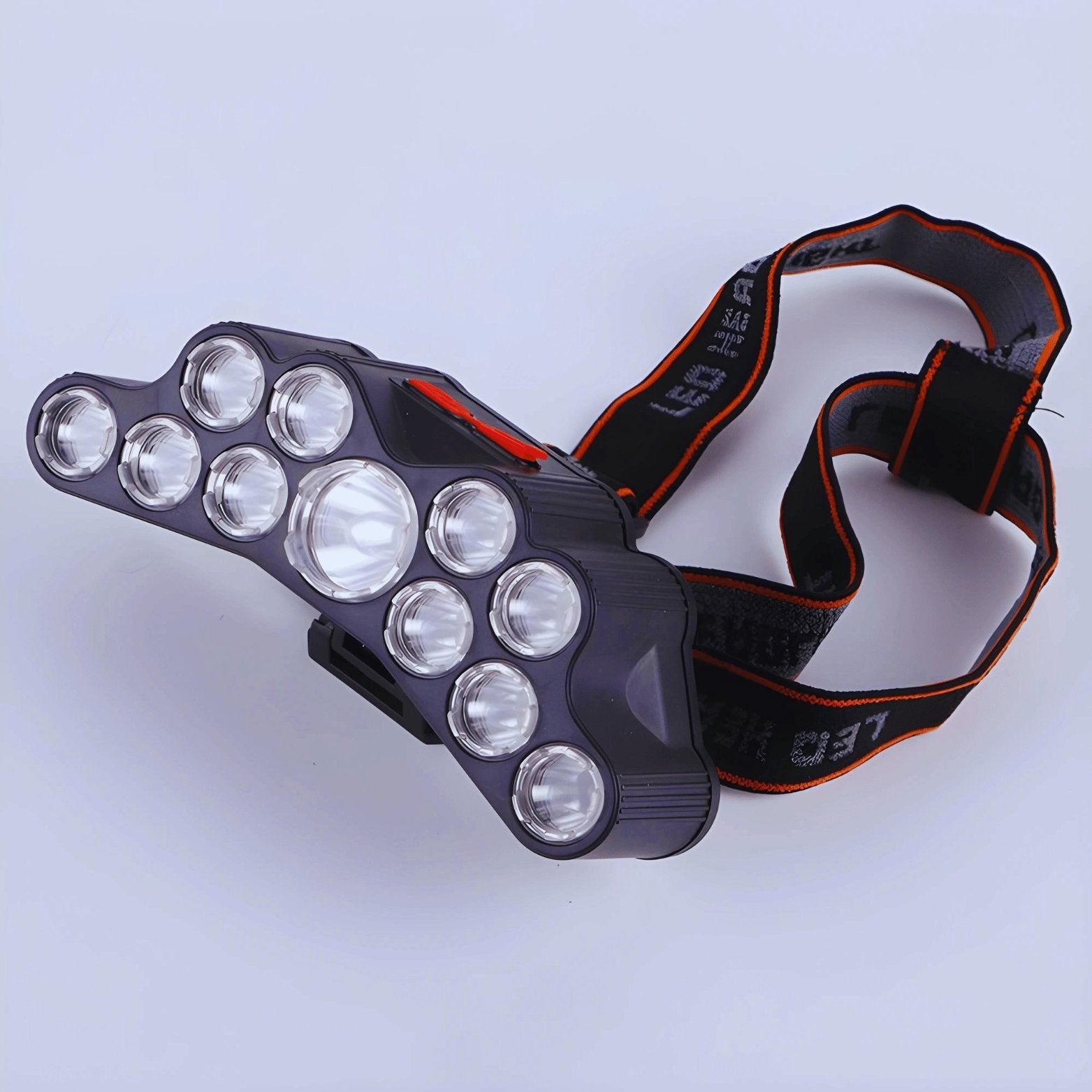 🌟 Ultra-Bright Reachable LED Headlamp 11-Light - Waterproof & USB Rechargeable 🏕️💡 - Merkanny