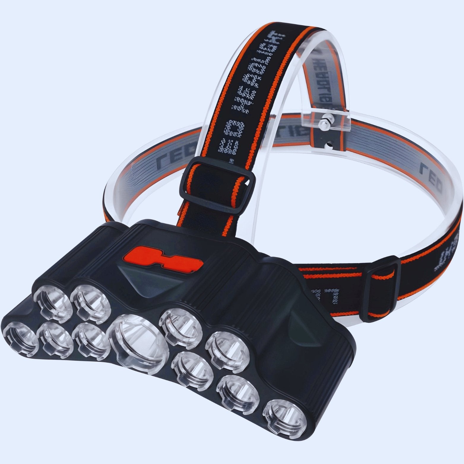 🌟 Ultra-Bright Reachable LED Headlamp 11-Light - Waterproof & USB Rechargeable 🏕️💡 - Merkanny